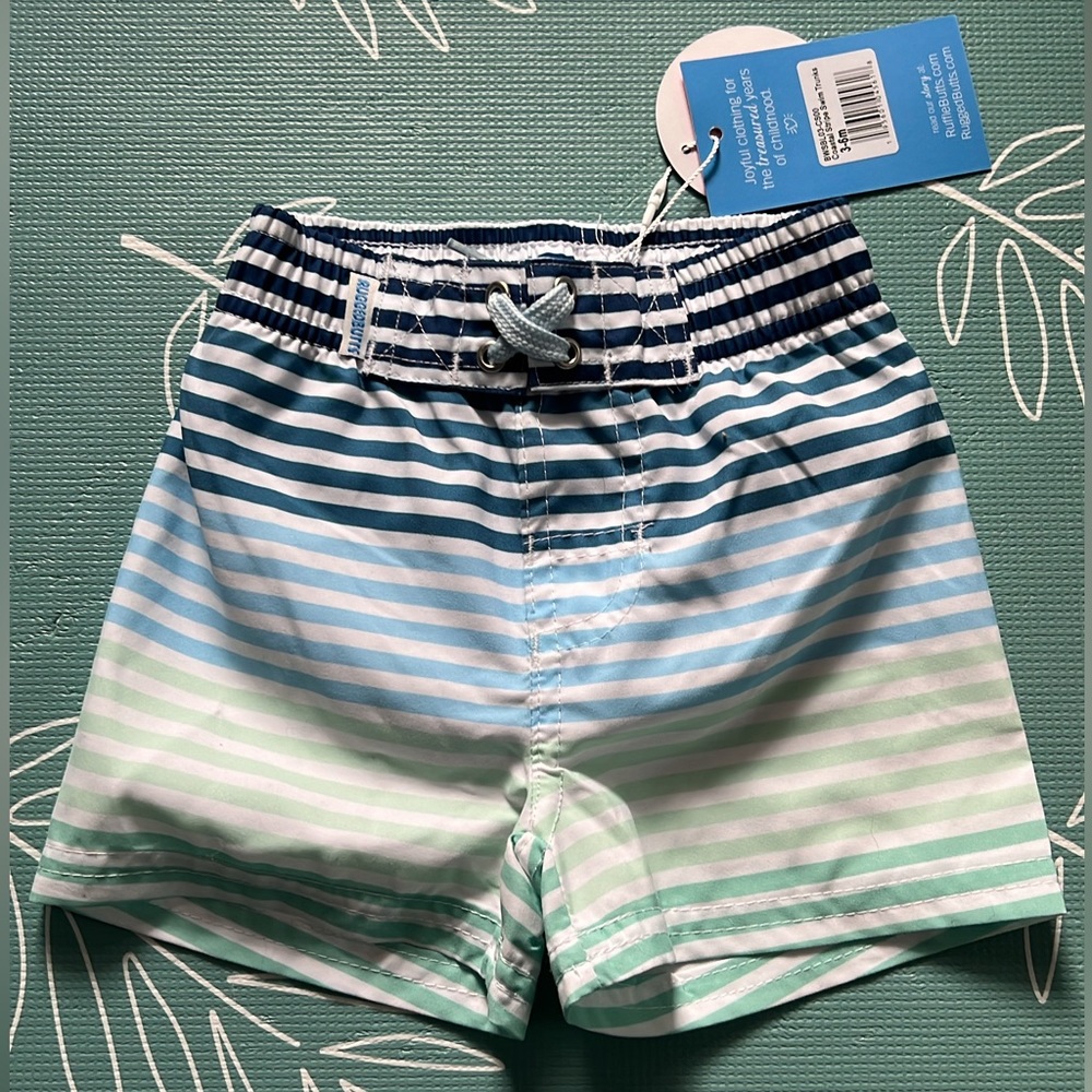 Rugged butts swim trunks